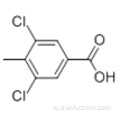 Бензойная кислота, 3,5-дихлор-4-метил-CAS 39652-34-1